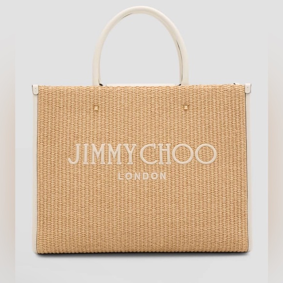 Jimmy Choo Handbags - Jimmy Choo NWT Avenue Medium Logo London Tote Bag